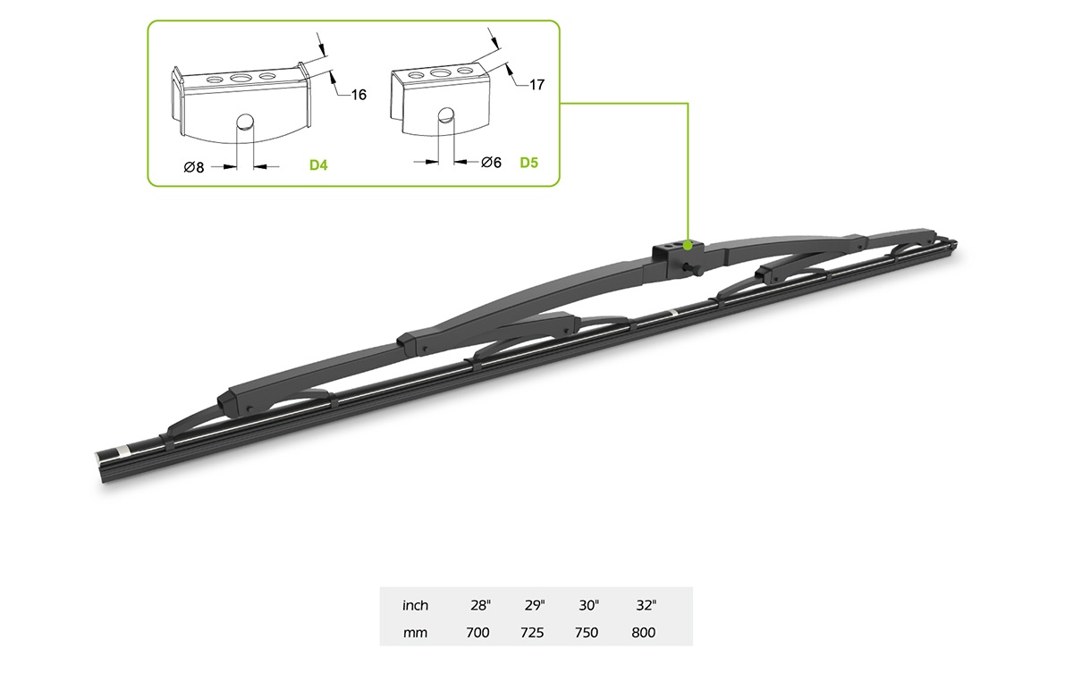 Wiper Blade D004B